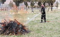 کارگاه آموزشی اطفای حریق و مانور آتش نشانی